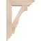 Ekena Millwork Balboa Traditional Smooth Bracket w/ Offset Brace, Douglas Fir, 5 1/2"W x 18"D x 26"H BKT0604X18X26BOA01SDF - alternate 2